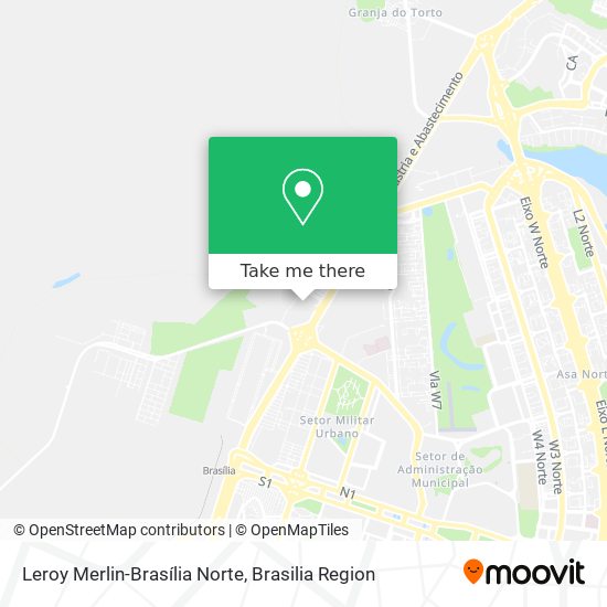 Leroy Merlin-Brasília Norte map