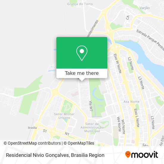 Residencial Nivio Gonçalves map