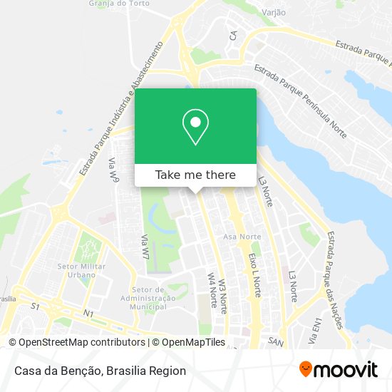 Casa da Benção map