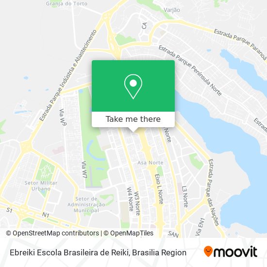 Ebreiki Escola Brasileira de Reiki map