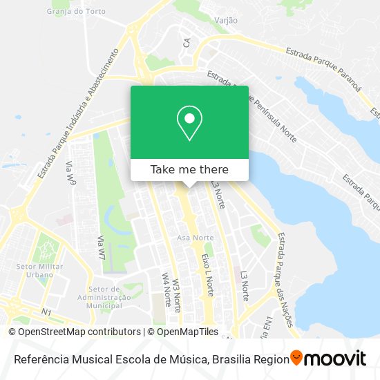 Referência Musical Escola de Música map