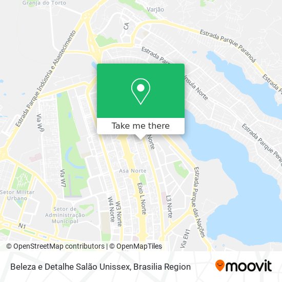 Beleza e Detalhe Salão Unissex map
