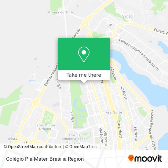 Colégio Pia-Máter map