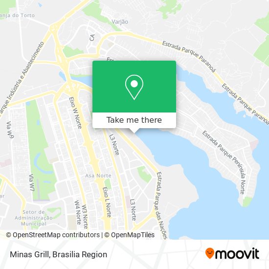 Minas Grill map