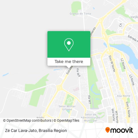 Zé Car Lava-Jato map