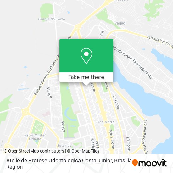 Ateliê de Prótese Odontológica Costa Júnior map