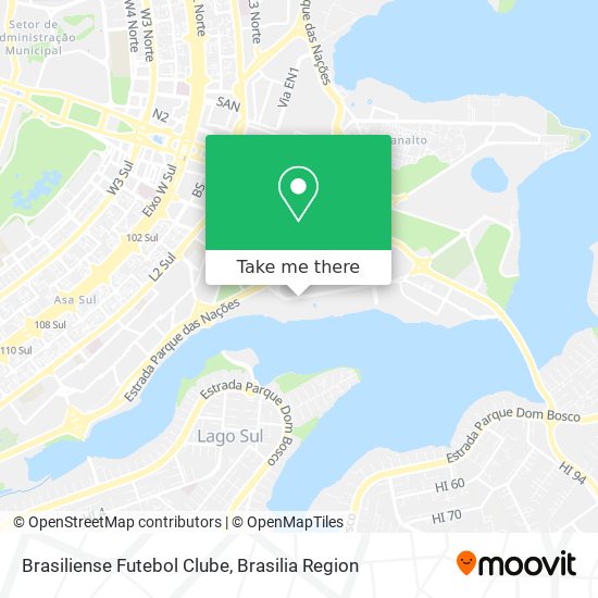 Brasiliense Futebol Clube map