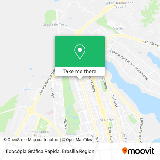 Ecocópia Gráfica Rápida map