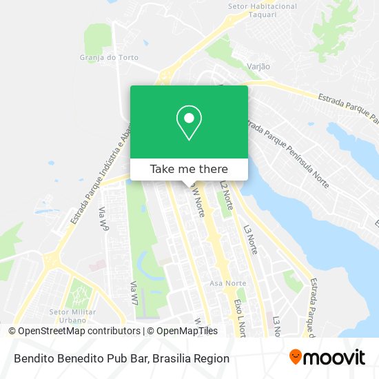 Bendito Benedito Pub Bar map