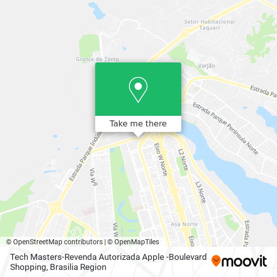 Tech Masters-Revenda Autorizada Apple -Boulevard Shopping map