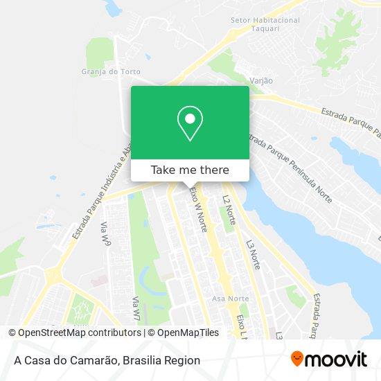 A Casa do Camarão map