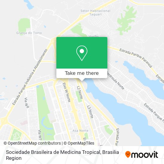Sociedade Brasileira de Medicina Tropical map
