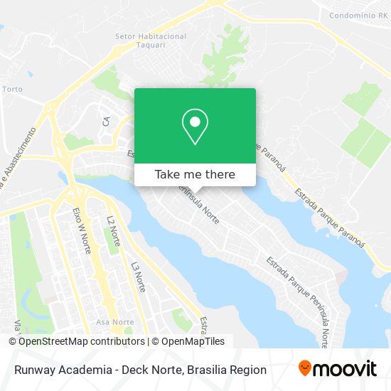 Runway Academia - Deck Norte map