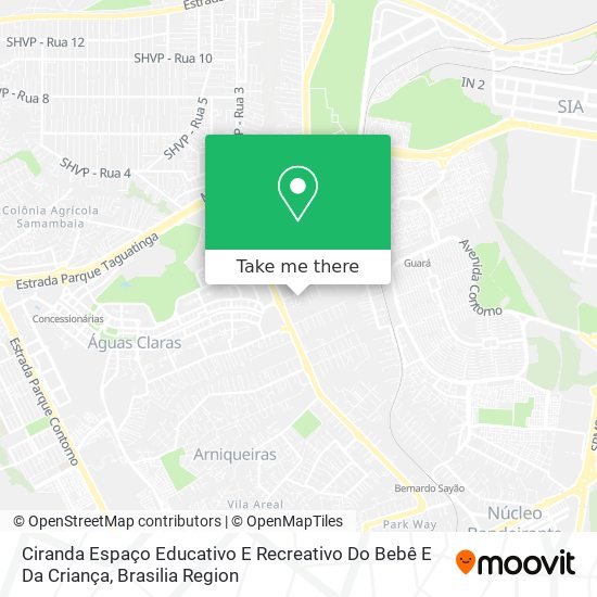 Ciranda Espaço Educativo E Recreativo Do Bebê E Da Criança map