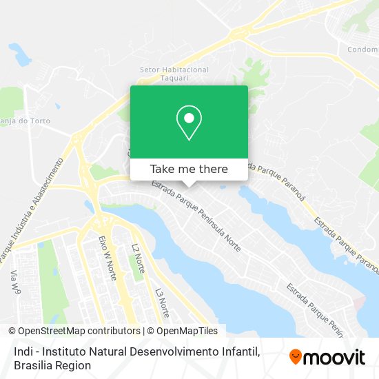 Indi - Instituto Natural Desenvolvimento Infantil map