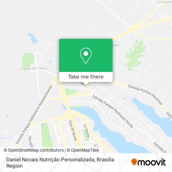 Daniel Novais Nutrição Personalizada map