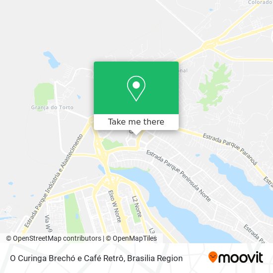 O Curinga Brechó e Café Retrô map
