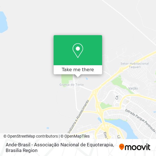 Ande-Brasil - Associação Nacional de Equoterapia map