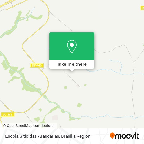 Escola Sitio das Araucarias map