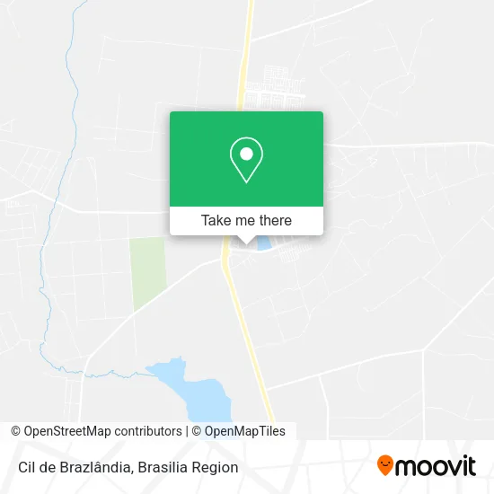 Cil de Brazlândia map