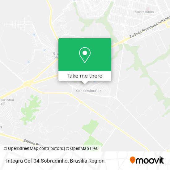 Integra Cef 04 Sobradinho map