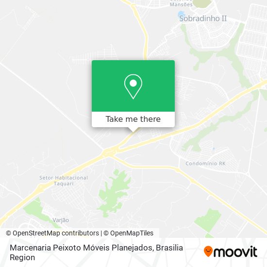 Marcenaria Peixoto Móveis Planejados map