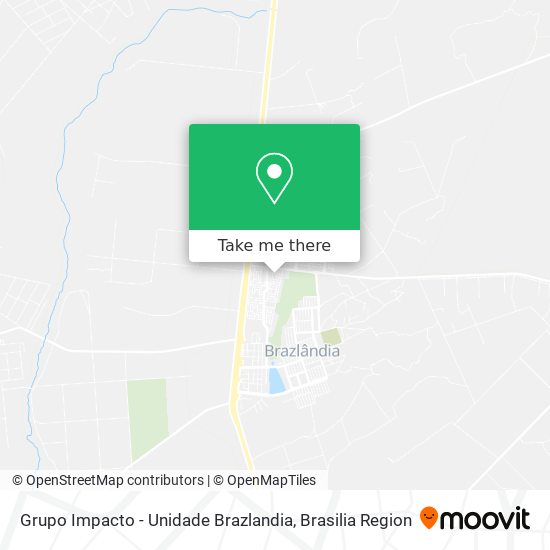 Grupo Impacto - Unidade Brazlandia map