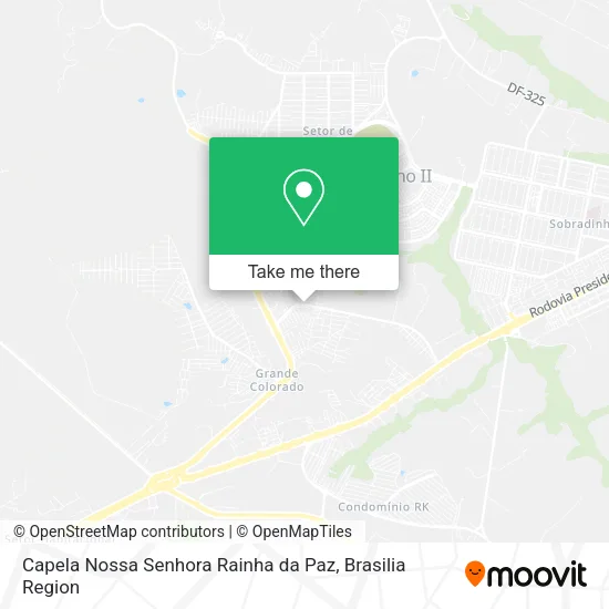 Capela Nossa Senhora Rainha da Paz map