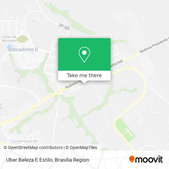Uber Beleza E Estilo map
