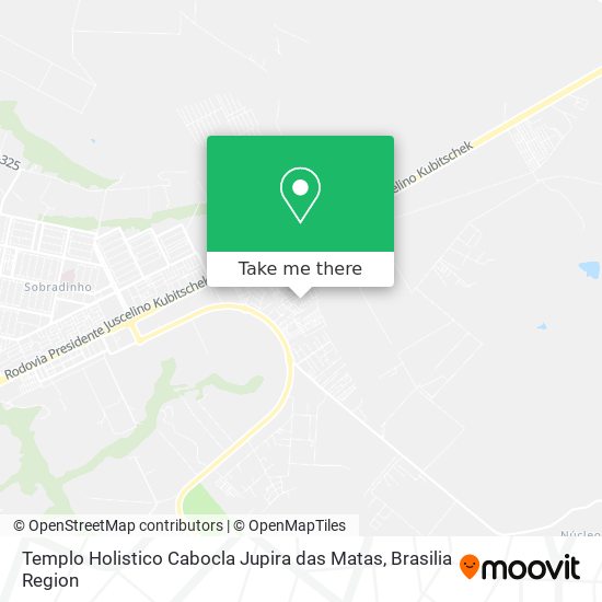 Templo Holistico Cabocla Jupira das Matas map