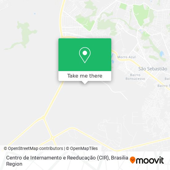 Centro de Internamento e Reeducação (CIR) map
