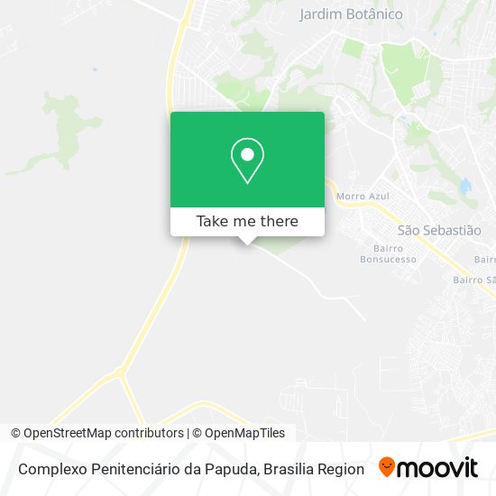 Complexo Penitenciário da Papuda map