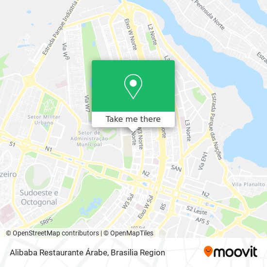 Alibaba Restaurante Árabe map