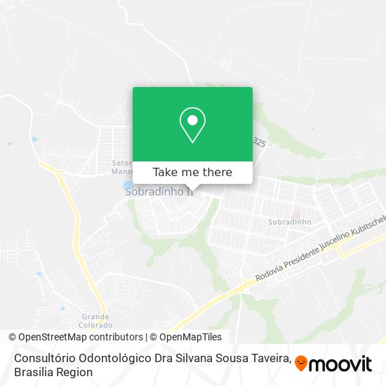 Consultório Odontológico Dra Silvana Sousa Taveira map