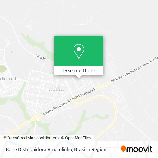 Bar e Distribuidora Amarelinho map