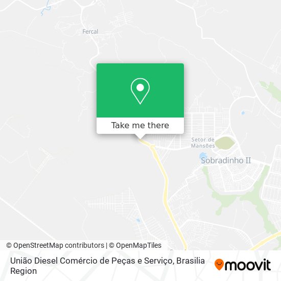 União Diesel Comércio de Peças e Serviço map