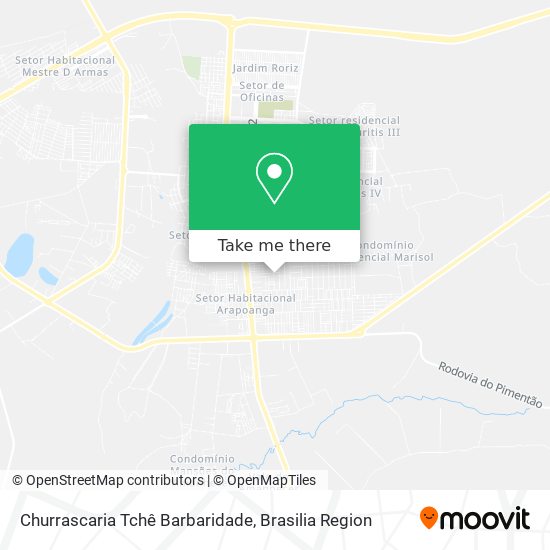 Churrascaria Tchê Barbaridade map