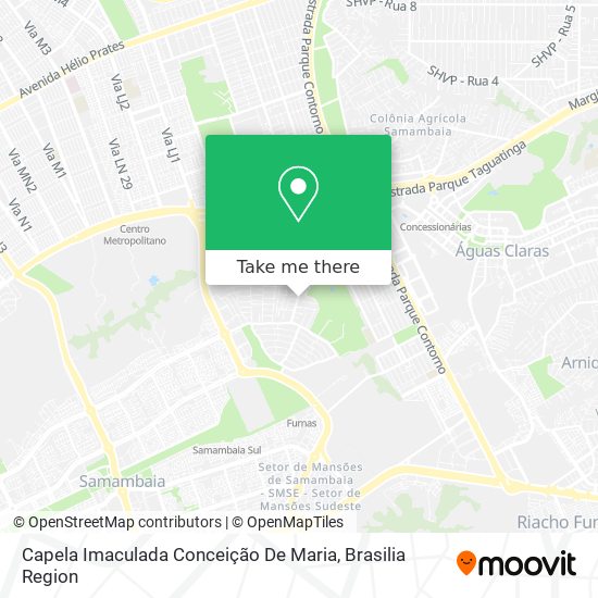 Capela Imaculada Conceição De Maria map
