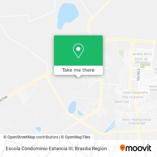 Escola Condominio Estancia III map