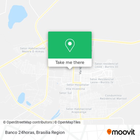 Banco 24horas map