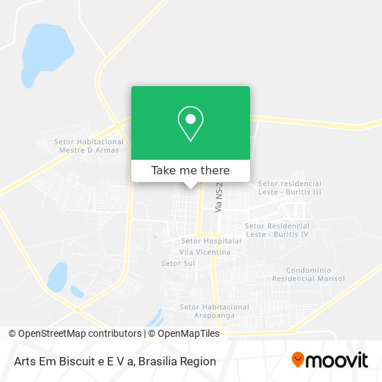 Arts Em Biscuit e E V a map