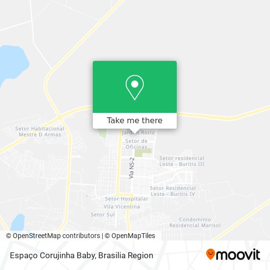 Espaço Corujinha Baby map