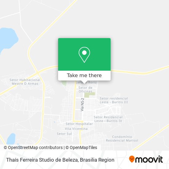 Thaís Ferreira Studio de Beleza map