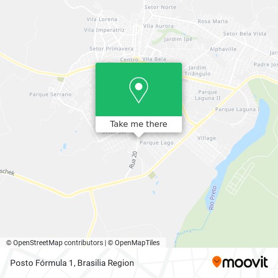 Posto Fórmula 1 map