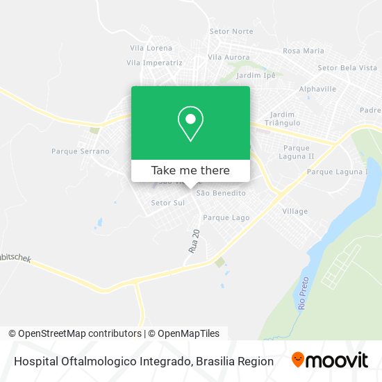 Hospital Oftalmologico Integrado map
