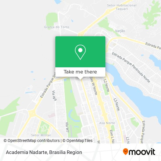 Academia Nadarte map