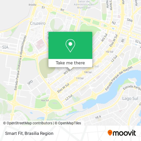 Smart Fit map