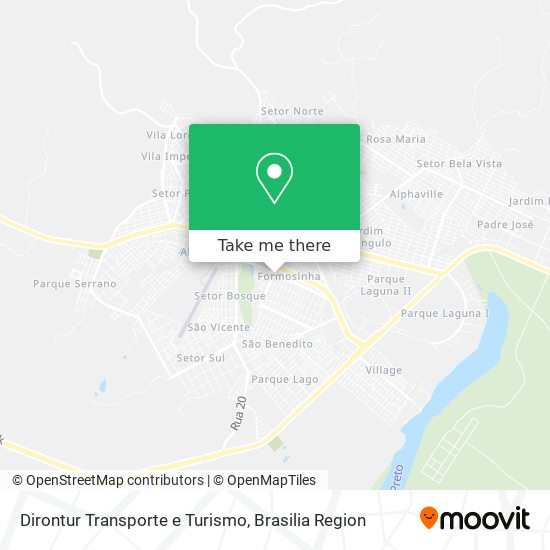 Dirontur Transporte e Turismo map