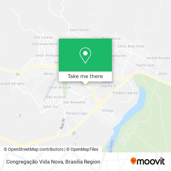 Congregação Vida Nova map