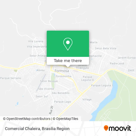 Comercial Chaleira map